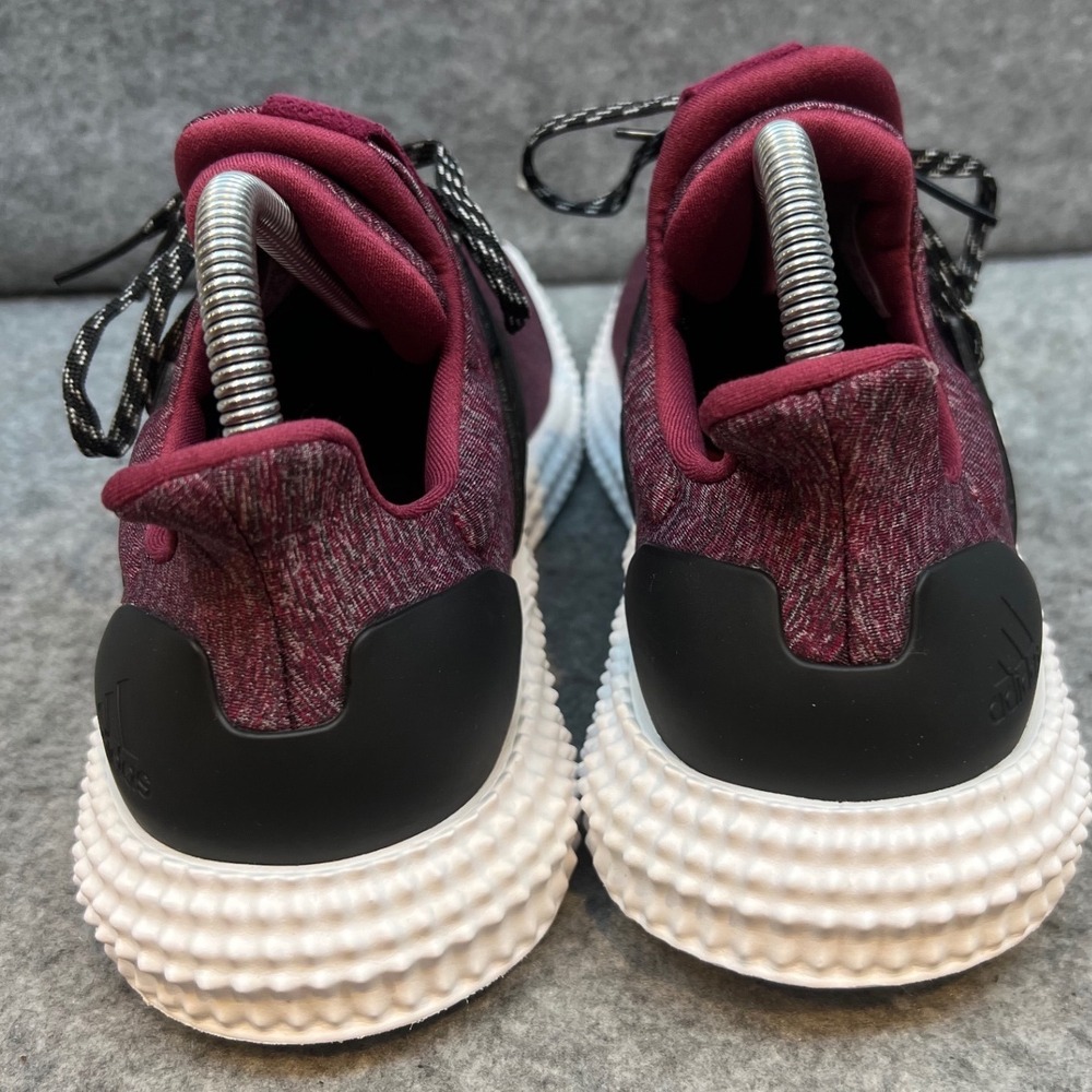 Adidas Athletics 24/7 Training Shoes Maroon Black White Womens Sneakers Size 8.5 - Picture 7 of 8